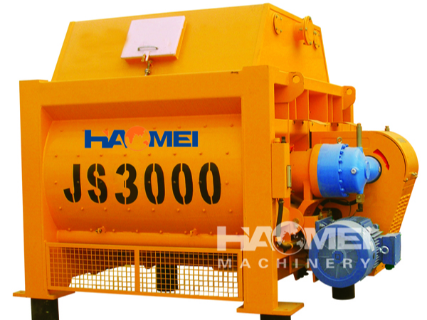 JS Horizontal Twin-shaft Concrete Mixer
