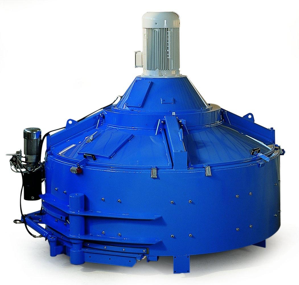 Planetary concrete mixer