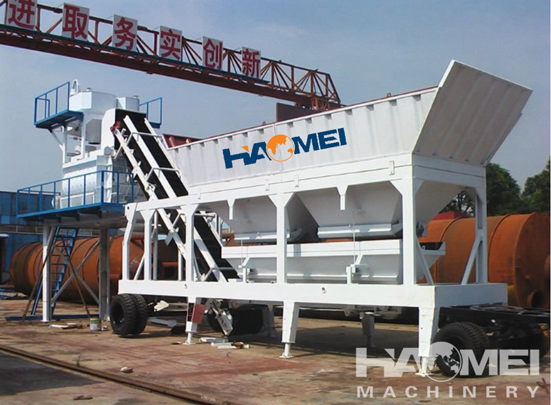 Mobile Concrete Batching Plants