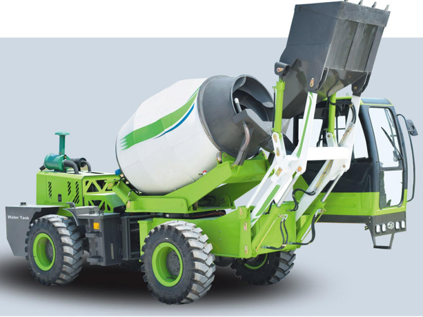 Self Loading Concrete Mixer