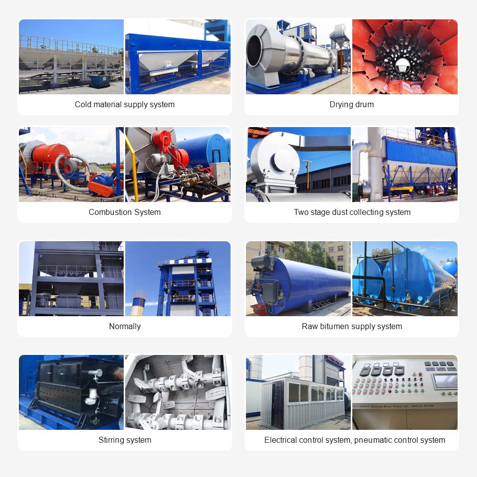Stationary Asphalt Mixing Plant 
