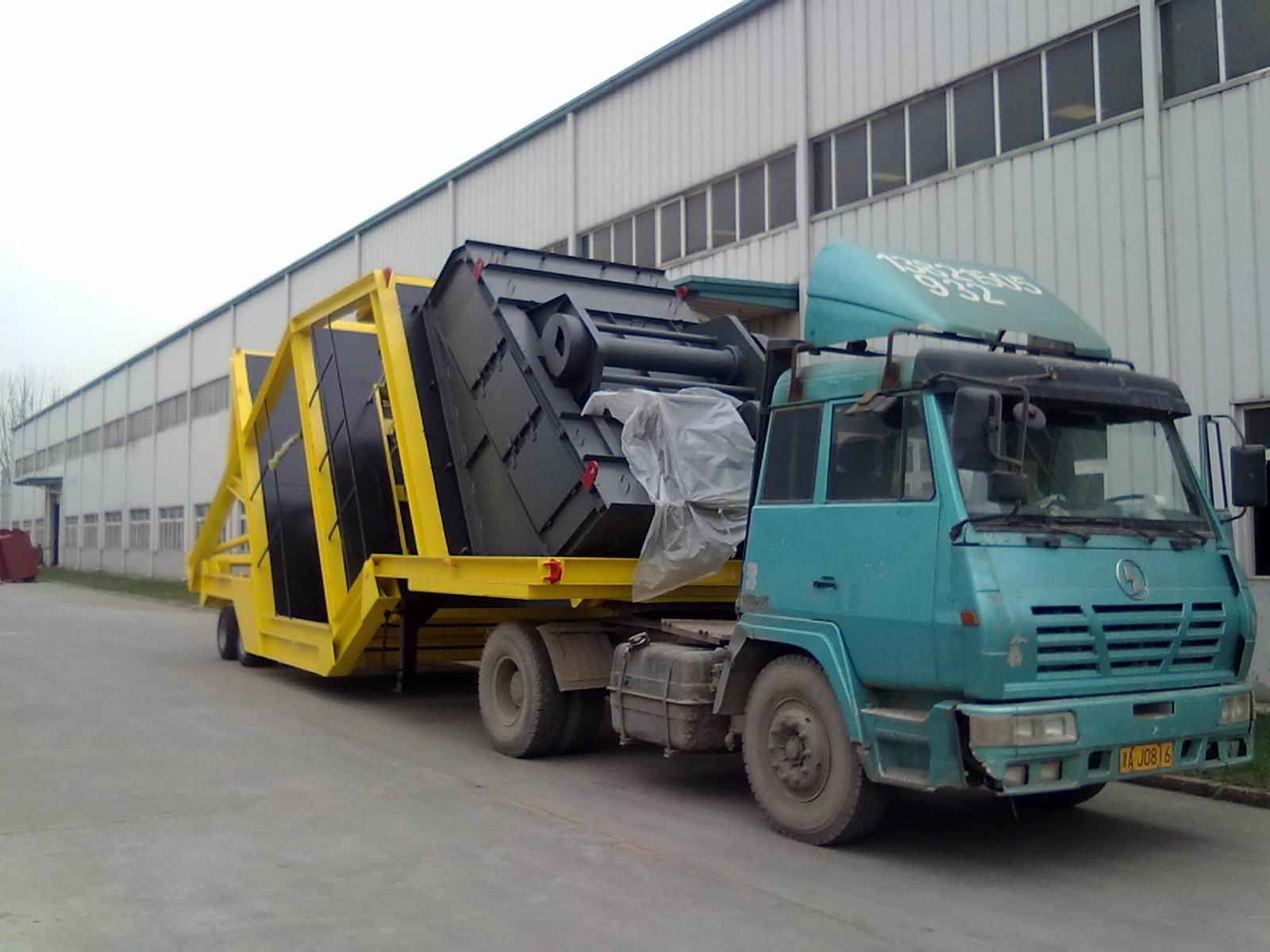 YLB Series mobile asphalt mixing plant 