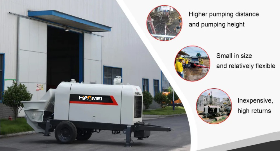 Mobile mini concrete pump price Mobile mini concrete pump price